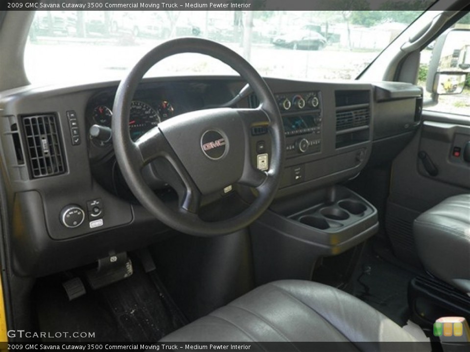 Medium Pewter Interior Prime Interior for the 2009 GMC Savana Cutaway 3500 Commercial Moving Truck #74809500