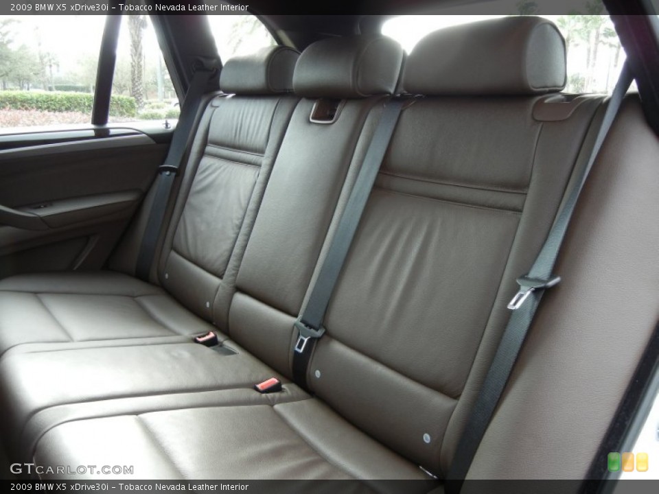 Tobacco Nevada Leather Interior Rear Seat for the 2009 BMW X5 xDrive30i #74810780