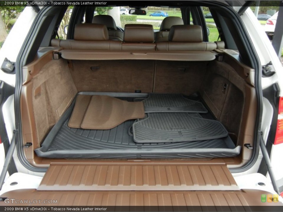 Tobacco Nevada Leather Interior Trunk for the 2009 BMW X5 xDrive30i #74811033