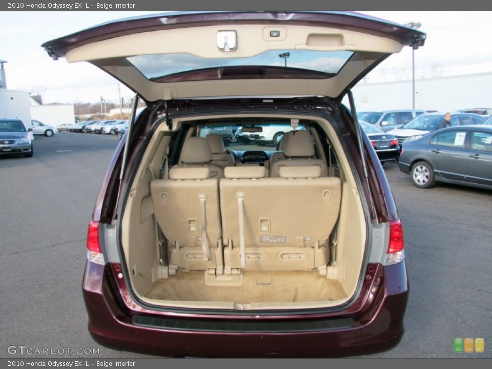 Beige Interior Trunk for the 2010 Honda Odyssey EX-L #74811563