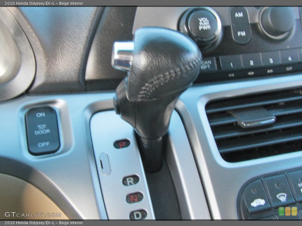 Beige Interior Transmission for the 2010 Honda Odyssey EX-L #74811758