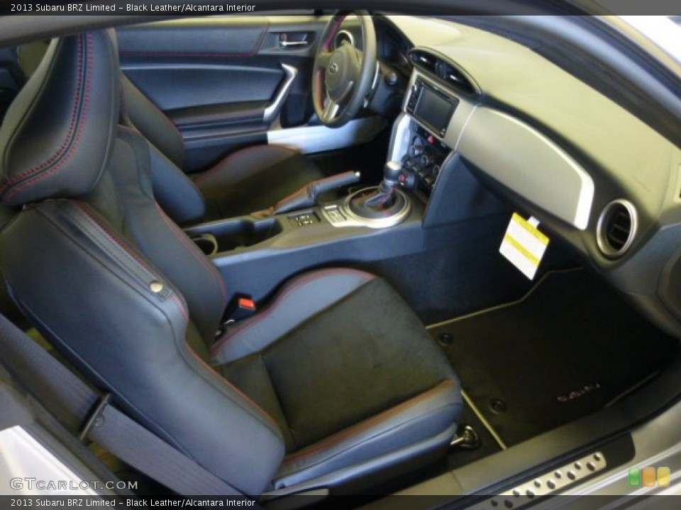 Black Leather/Alcantara Interior Photo for the 2013 Subaru BRZ Limited #74812609