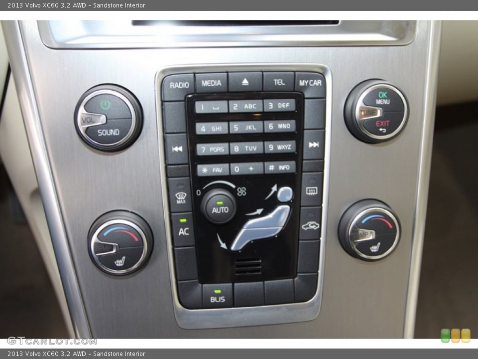 Sandstone Interior Controls for the 2013 Volvo XC60 3.2 AWD #74815862