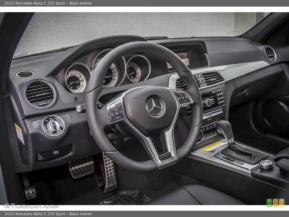 Black Interior Photo for the 2013 Mercedes-Benz C 250 Sport #74816018