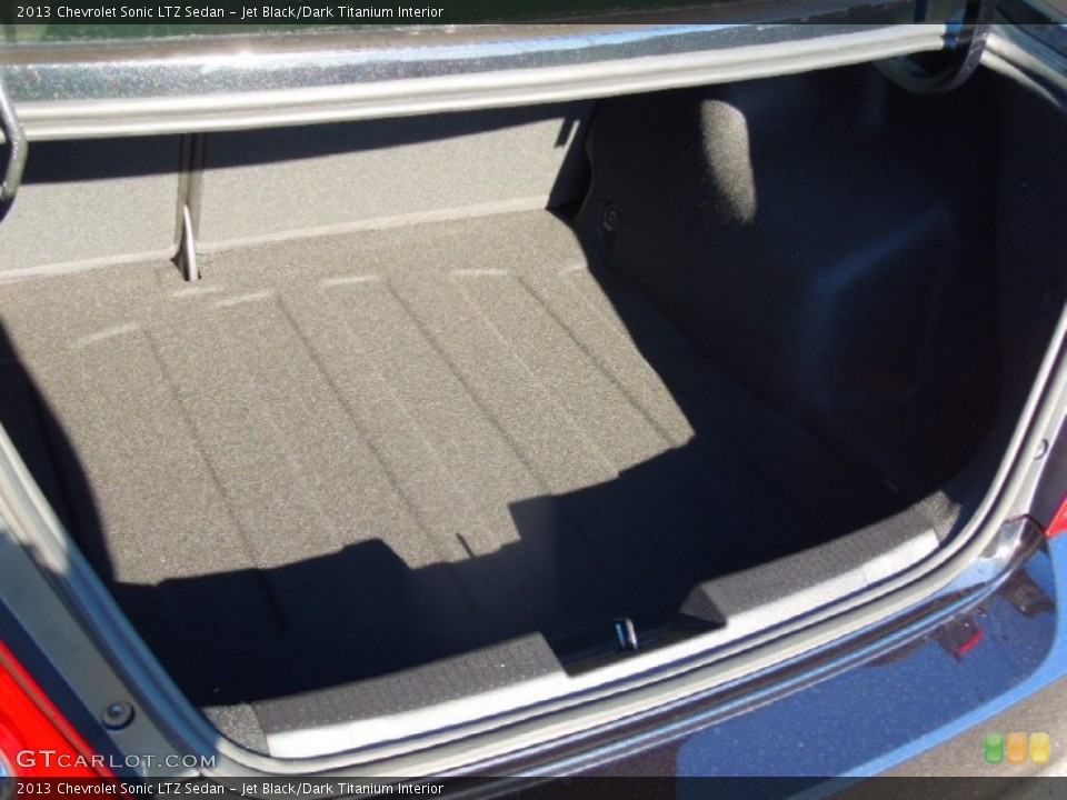 Jet Black/Dark Titanium Interior Trunk for the 2013 Chevrolet Sonic LTZ Sedan #74817591