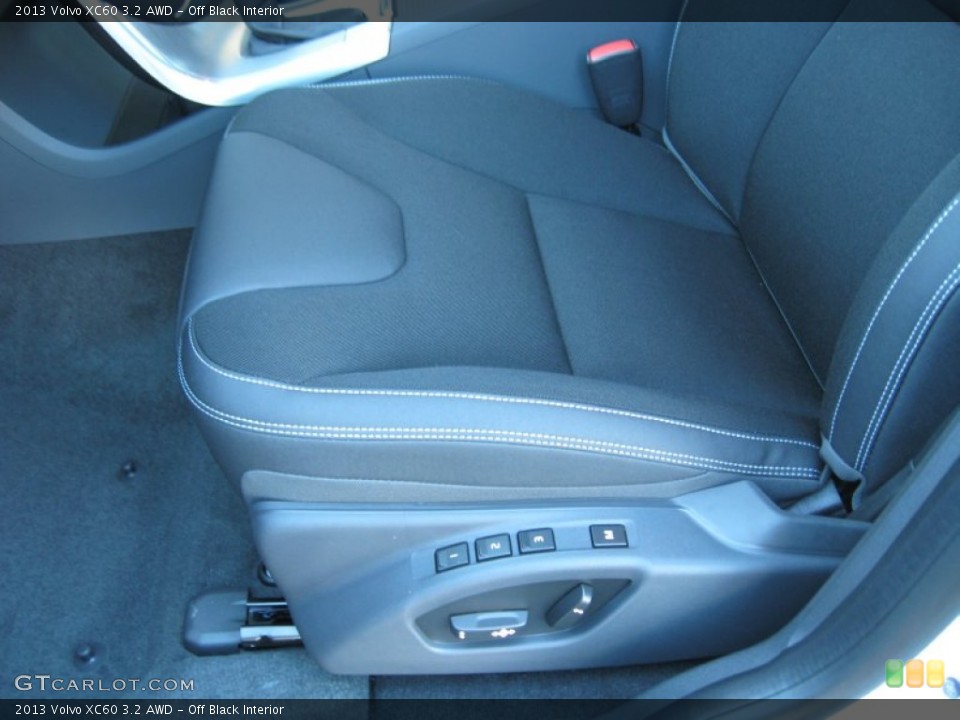 Off Black Interior Front Seat for the 2013 Volvo XC60 3.2 AWD #74817896