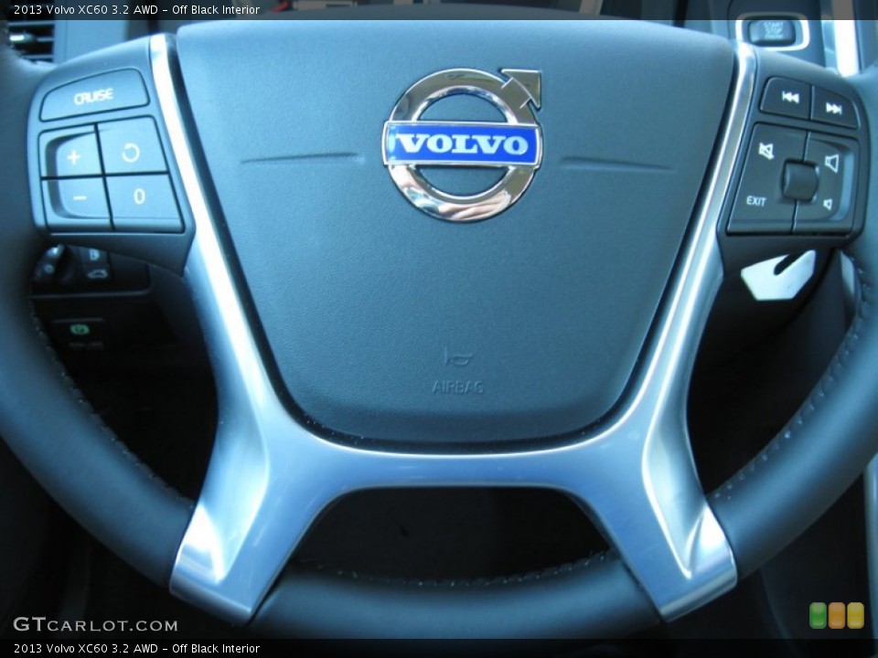 Off Black Interior Steering Wheel for the 2013 Volvo XC60 3.2 AWD #74818169