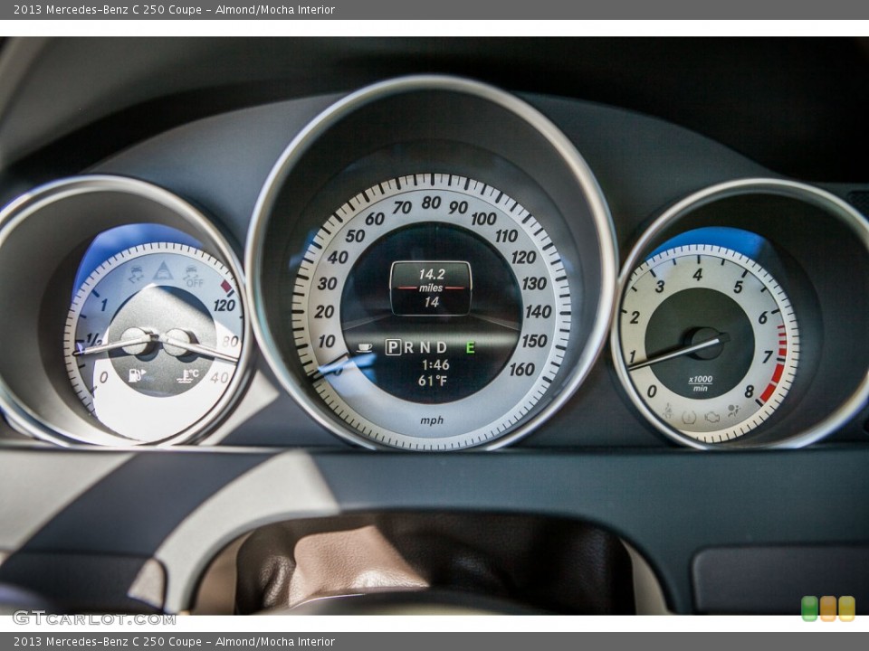 Almond/Mocha Interior Gauges for the 2013 Mercedes-Benz C 250 Coupe #74818340