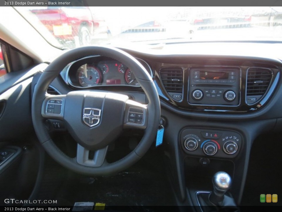 Black Interior Dashboard for the 2013 Dodge Dart Aero #74819502