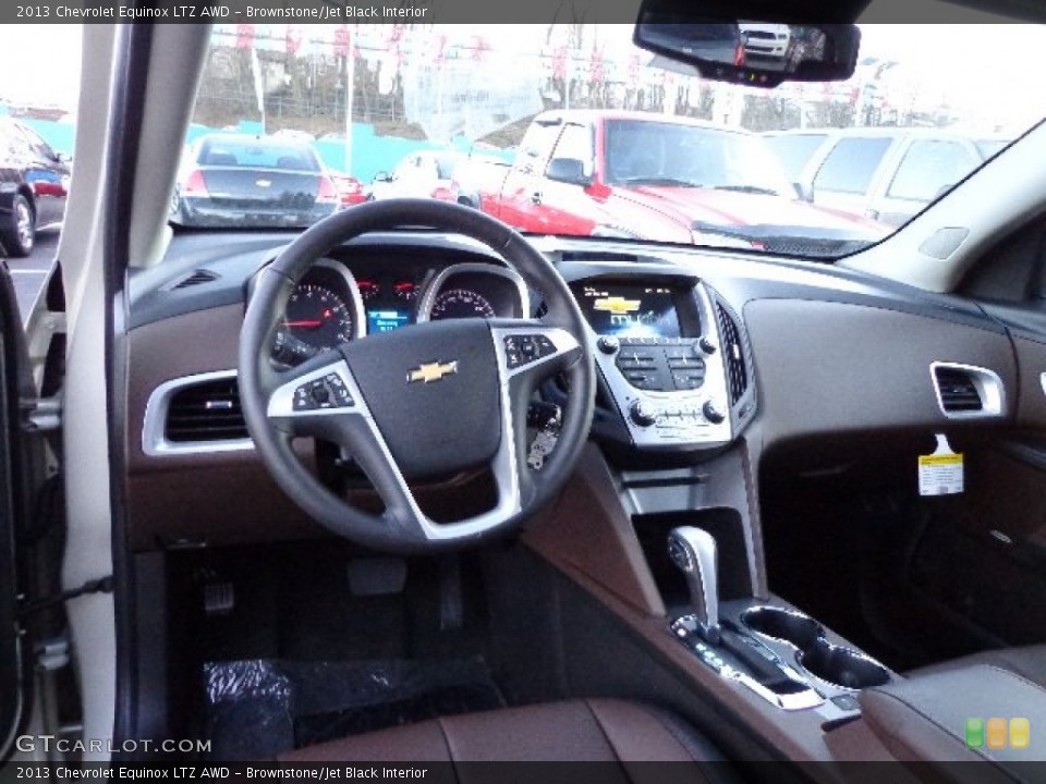 Brownstone/Jet Black Interior Dashboard for the 2013 Chevrolet Equinox LTZ AWD #74820295