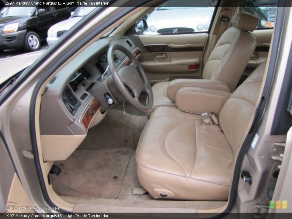 Light Prairie Tan Interior Front Seat for the 1997 Mercury Grand Marquis LS #74821553