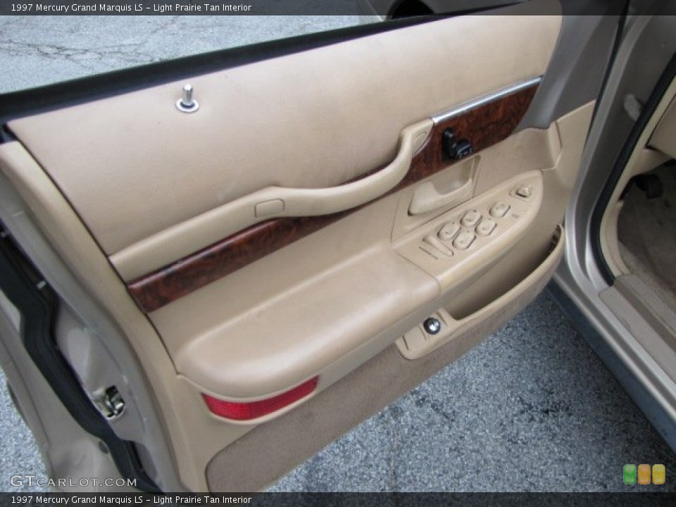 Light Prairie Tan Interior Door Panel for the 1997 Mercury Grand Marquis LS #74821569