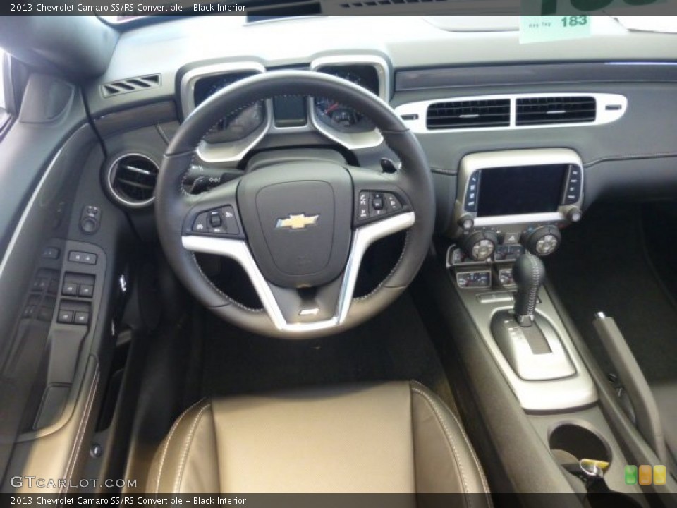 Black Interior Dashboard for the 2013 Chevrolet Camaro SS/RS Convertible #74823241