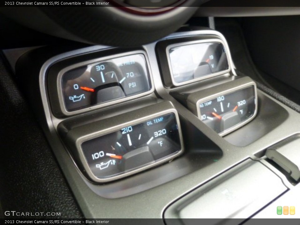Black Interior Gauges for the 2013 Chevrolet Camaro SS/RS Convertible #74823338