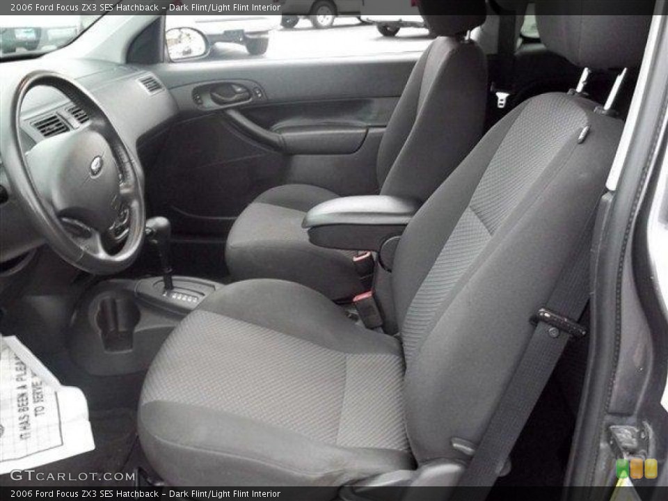 Dark Flint/Light Flint Interior Front Seat for the 2006 Ford Focus ZX3 SES Hatchback #74823459
