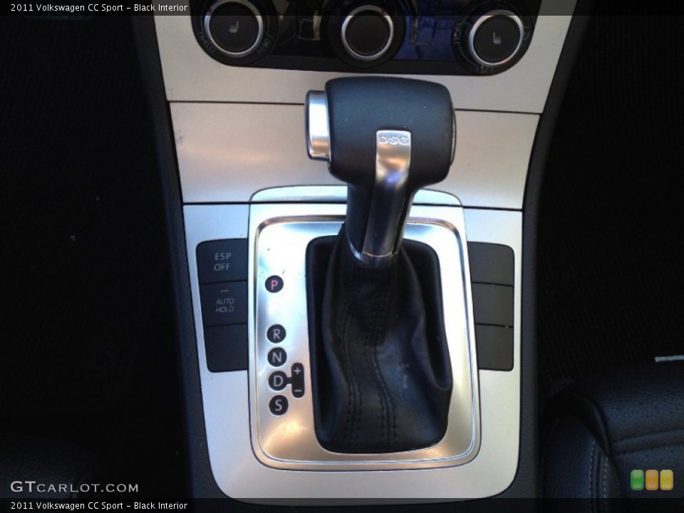 Black Interior Transmission for the 2011 Volkswagen CC Sport #74827364