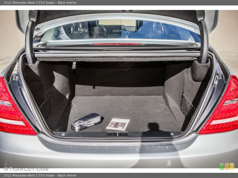 Black Interior Trunk for the 2013 Mercedes-Benz S 550 Sedan #74828798