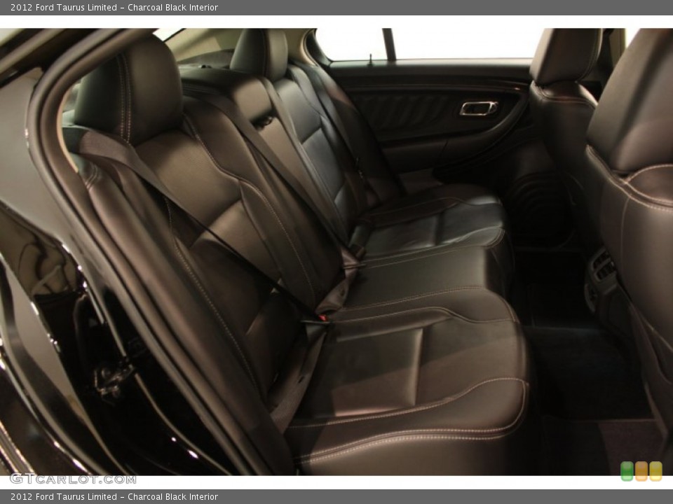 Charcoal Black Interior Rear Seat for the 2012 Ford Taurus Limited #74829895
