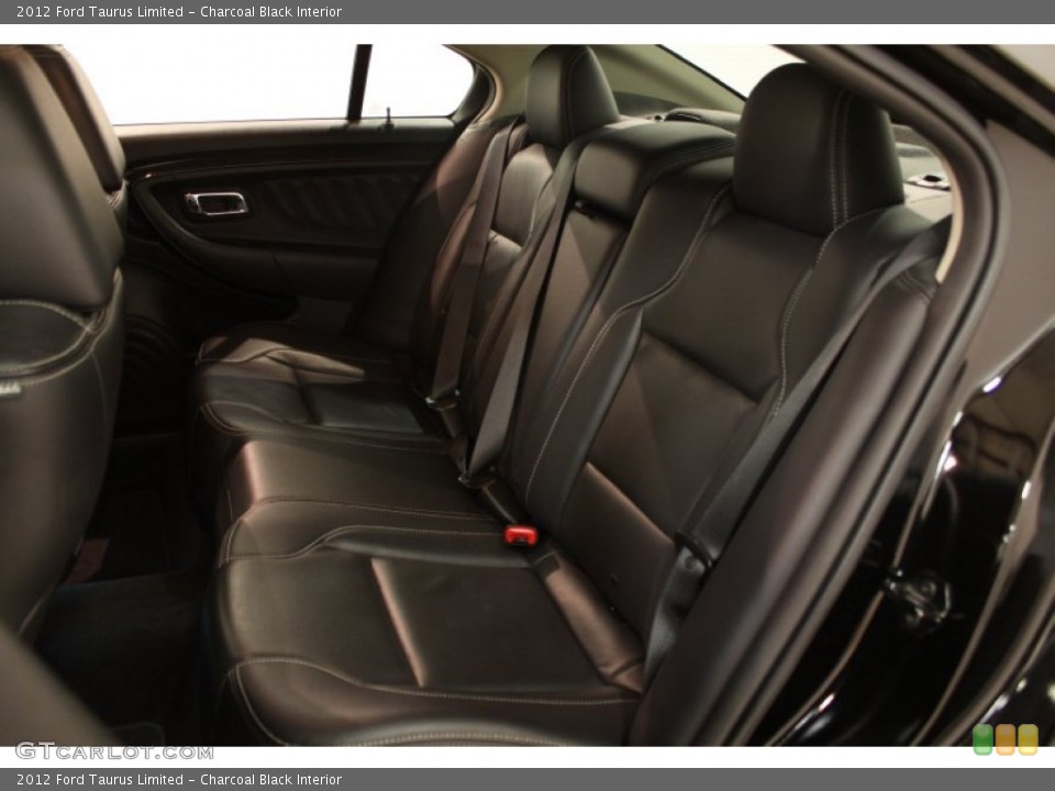 Charcoal Black Interior Rear Seat for the 2012 Ford Taurus Limited #74829917