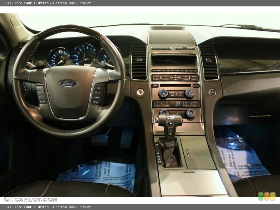 Charcoal Black Interior Dashboard for the 2012 Ford Taurus Limited #74829935