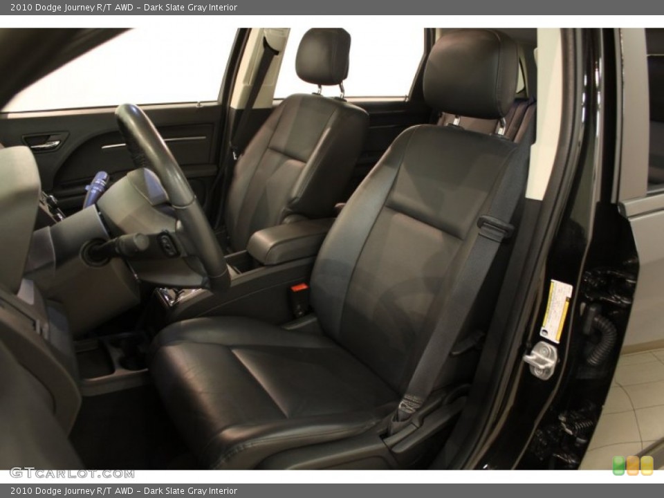 Dark Slate Gray Interior Front Seat for the 2010 Dodge Journey R/T AWD #74830490