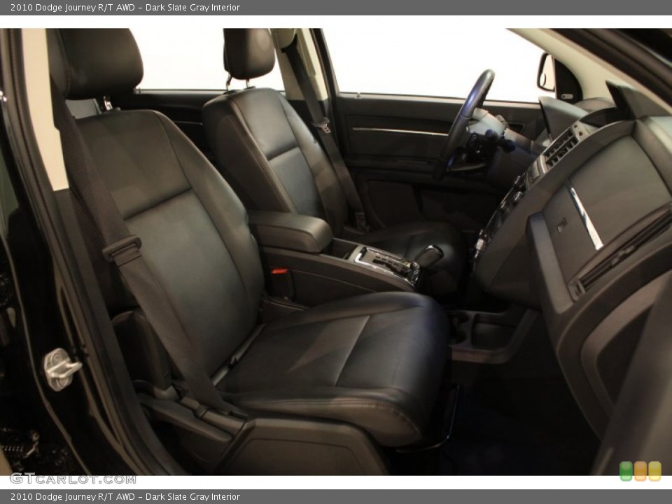 Dark Slate Gray Interior Front Seat for the 2010 Dodge Journey R/T AWD #74830695