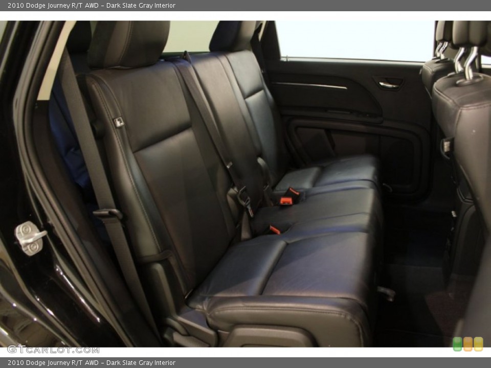 Dark Slate Gray Interior Rear Seat for the 2010 Dodge Journey R/T AWD #74830736