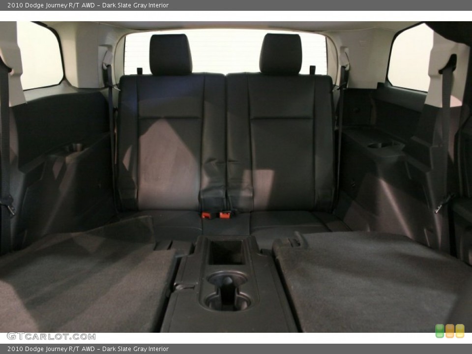 Dark Slate Gray Interior Rear Seat for the 2010 Dodge Journey R/T AWD #74830811