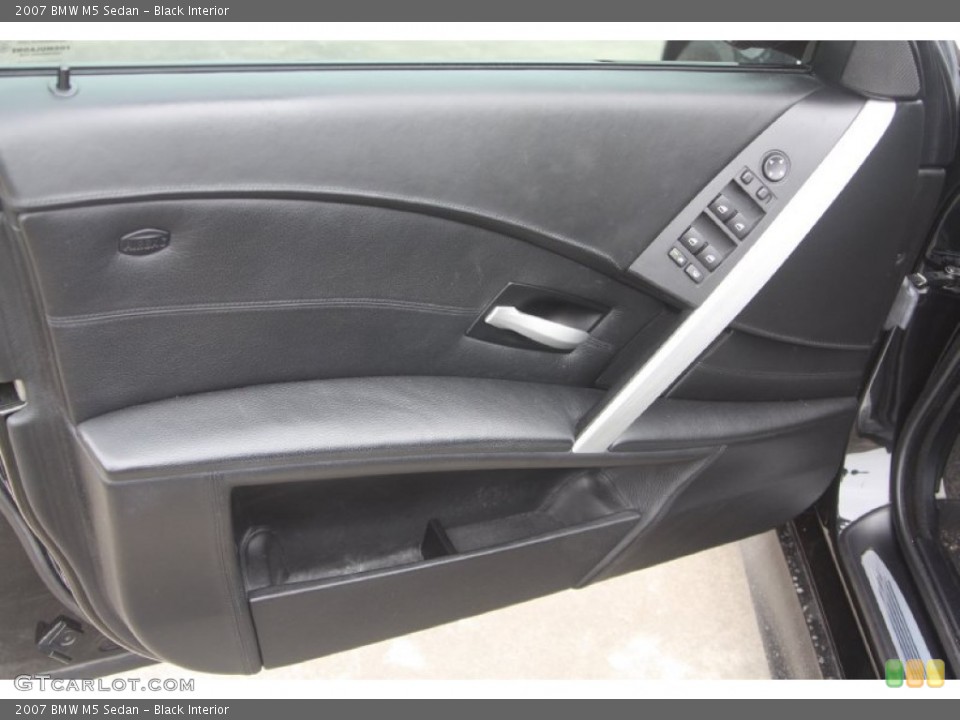 Black Interior Door Panel for the 2007 BMW M5 Sedan #74832014