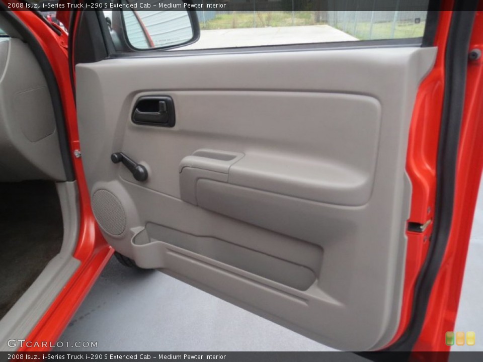 Medium Pewter Interior Door Panel for the 2008 Isuzu i-Series Truck i-290 S Extended Cab #74834336