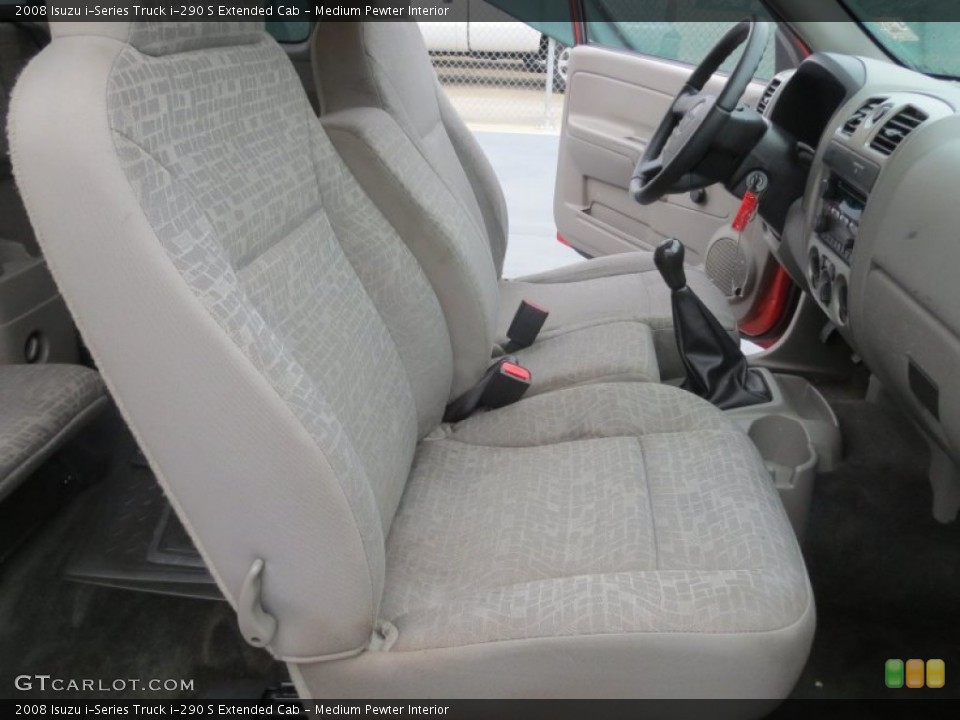 Medium Pewter Interior Photo for the 2008 Isuzu i-Series Truck i-290 S Extended Cab #74834374