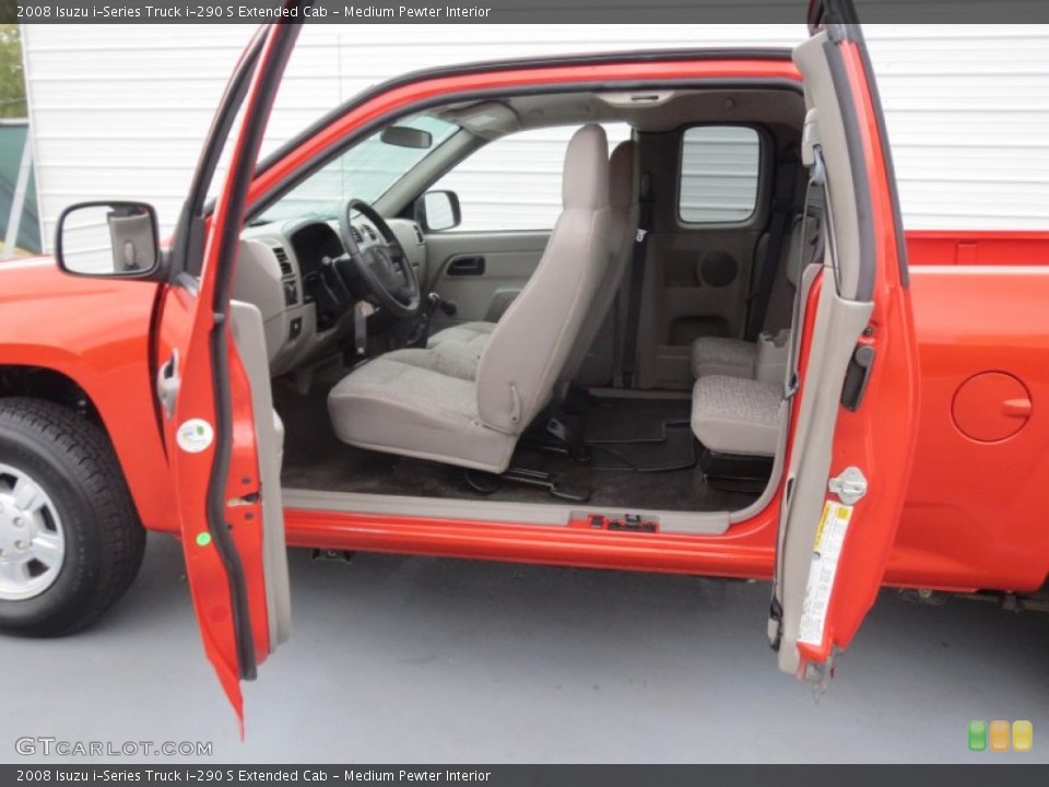 Medium Pewter Interior Photo for the 2008 Isuzu i-Series Truck i-290 S Extended Cab #74834456