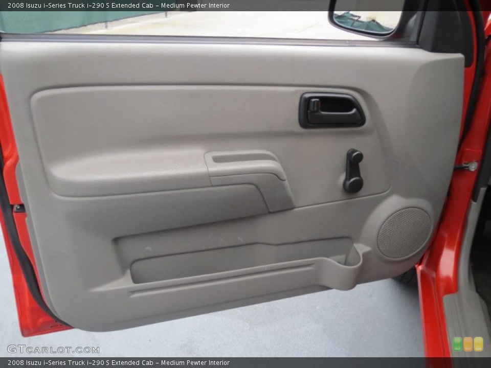 Medium Pewter Interior Door Panel for the 2008 Isuzu i-Series Truck i-290 S Extended Cab #74834519