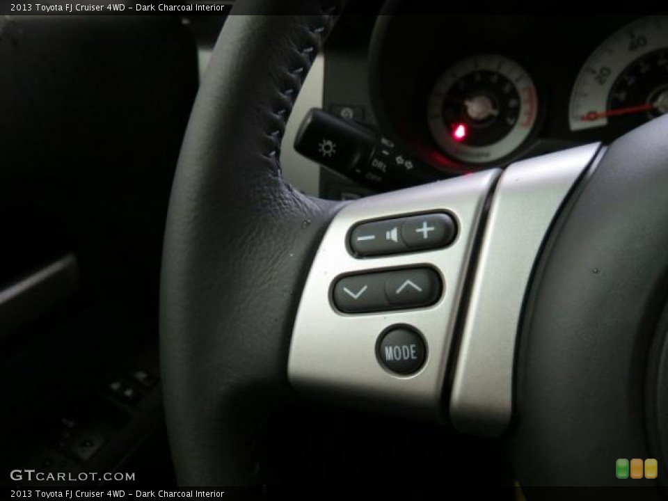 Dark Charcoal Interior Controls for the 2013 Toyota FJ Cruiser 4WD #74841304