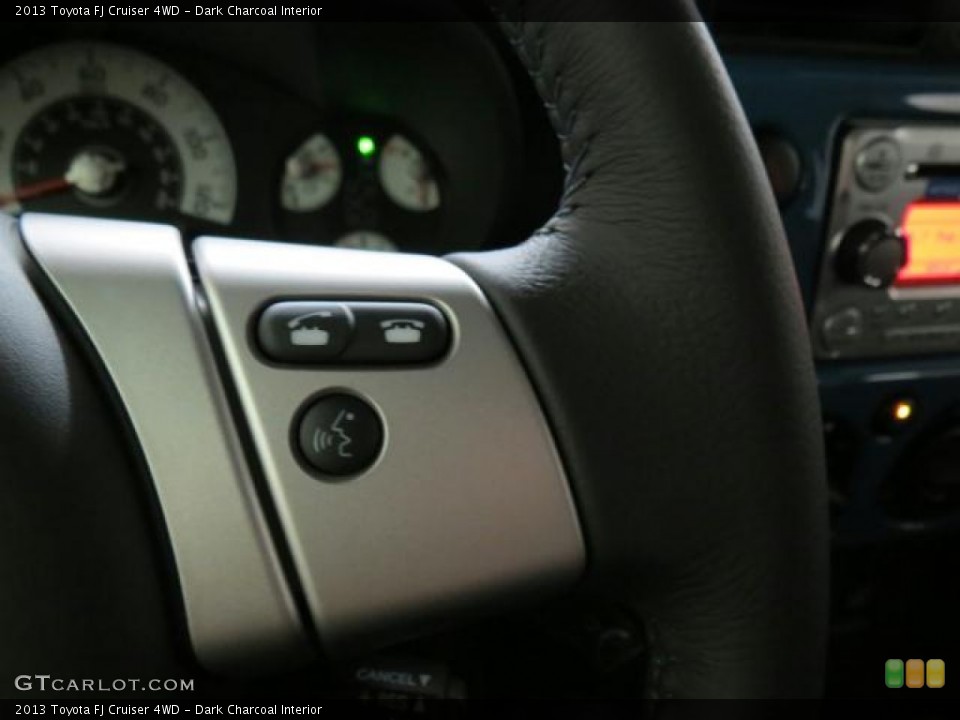 Dark Charcoal Interior Controls for the 2013 Toyota FJ Cruiser 4WD #74841321
