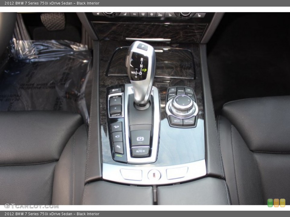 Black Interior Transmission for the 2012 BMW 7 Series 750i xDrive Sedan #74841470
