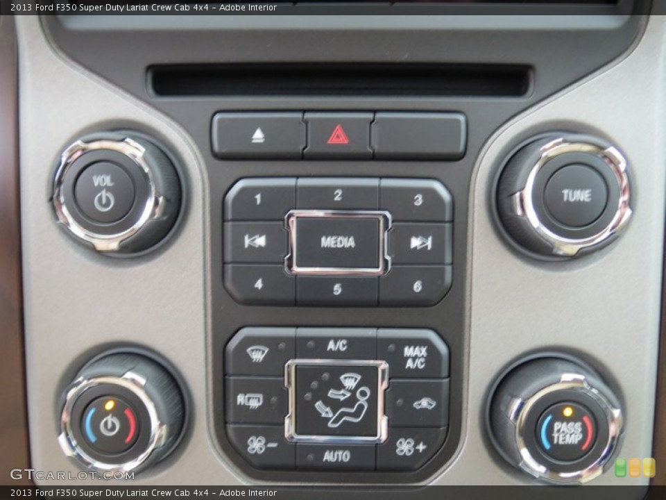 Adobe Interior Controls for the 2013 Ford F350 Super Duty Lariat Crew Cab 4x4 #74843228