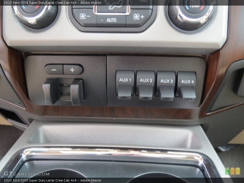 Adobe Interior Controls for the 2013 Ford F350 Super Duty Lariat Crew Cab 4x4 #74843241