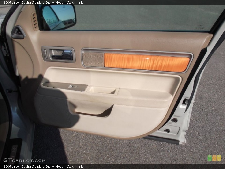 Sand Interior Door Panel for the 2006 Lincoln Zephyr  #74845922