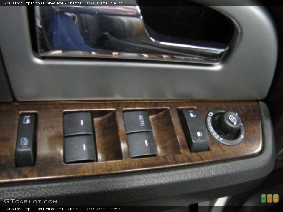 Charcoal Black/Caramel Interior Controls for the 2008 Ford Expedition Limited 4x4 #74846239