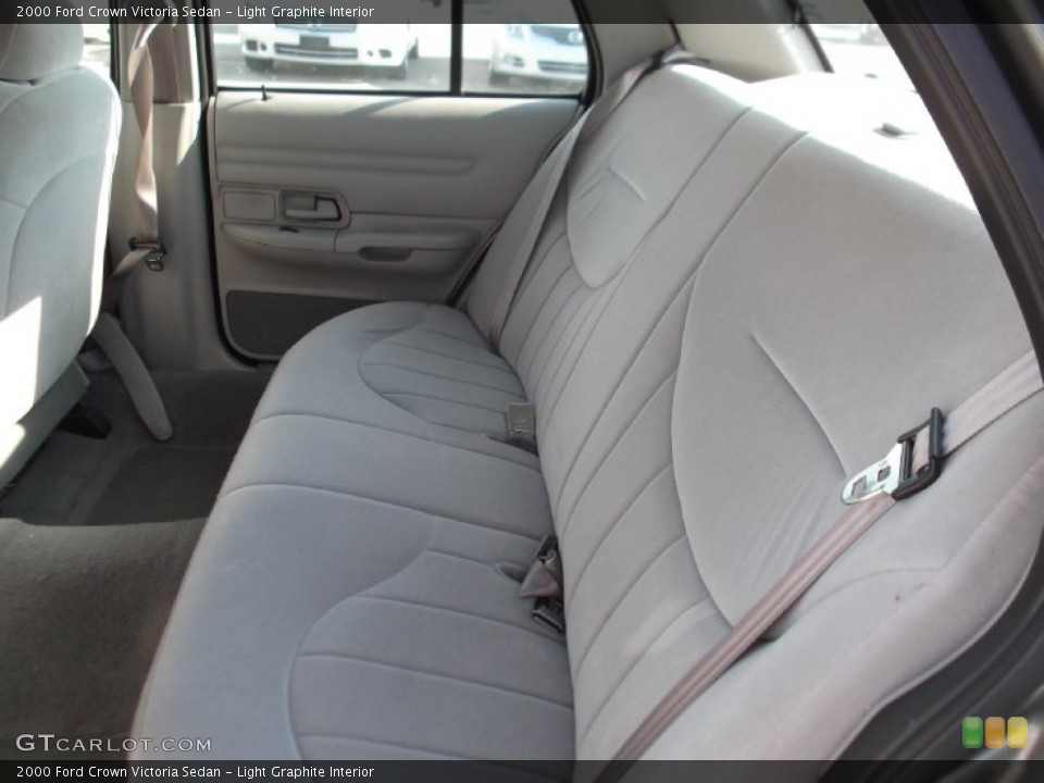 Light Graphite Interior Rear Seat for the 2000 Ford Crown Victoria Sedan #74846280