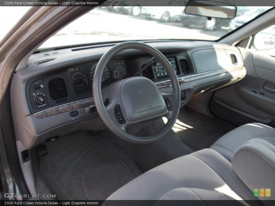 Light Graphite Interior Prime Interior for the 2000 Ford Crown Victoria Sedan #74846309
