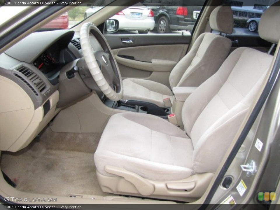 Ivory Interior Front Seat for the 2005 Honda Accord LX Sedan #74848700