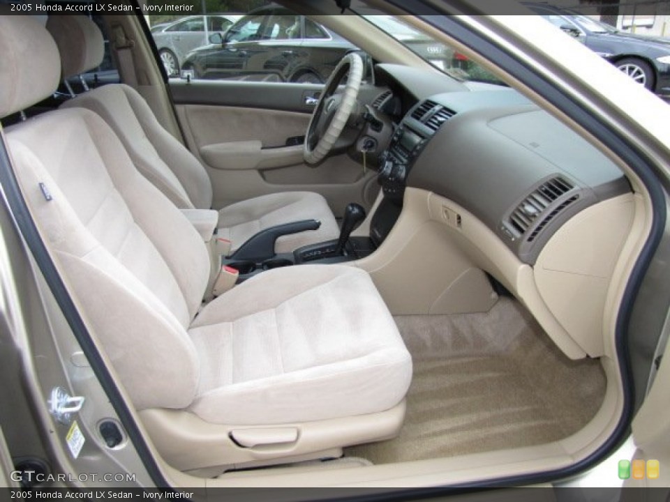 Ivory Interior Front Seat for the 2005 Honda Accord LX Sedan #74848793