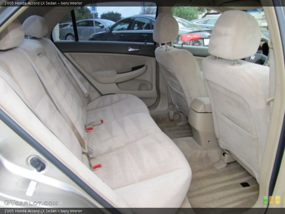 Ivory Interior Rear Seat for the 2005 Honda Accord LX Sedan #74848802