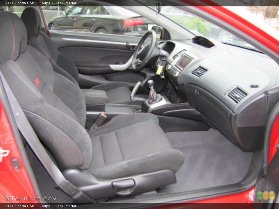 Black Interior Photo for the 2011 Honda Civic Si Coupe #74849006