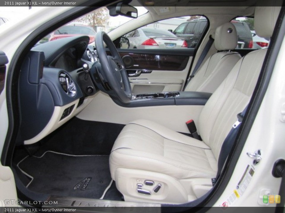 Ivory/Oyster Interior Front Seat for the 2011 Jaguar XJ XJL #74849132