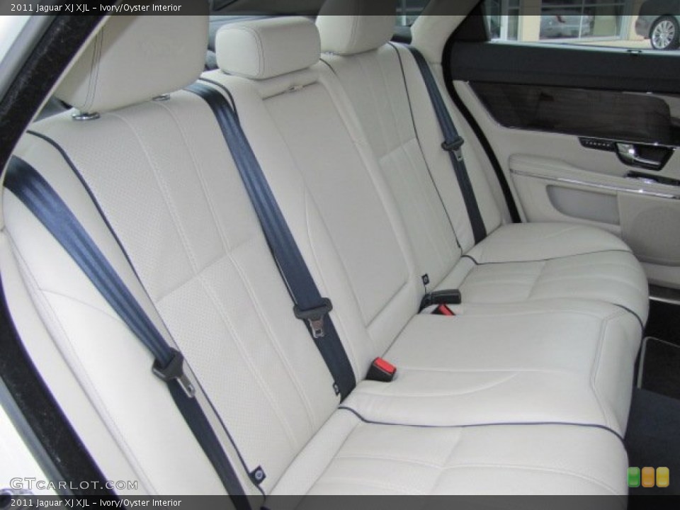 Ivory/Oyster Interior Rear Seat for the 2011 Jaguar XJ XJL #74849177
