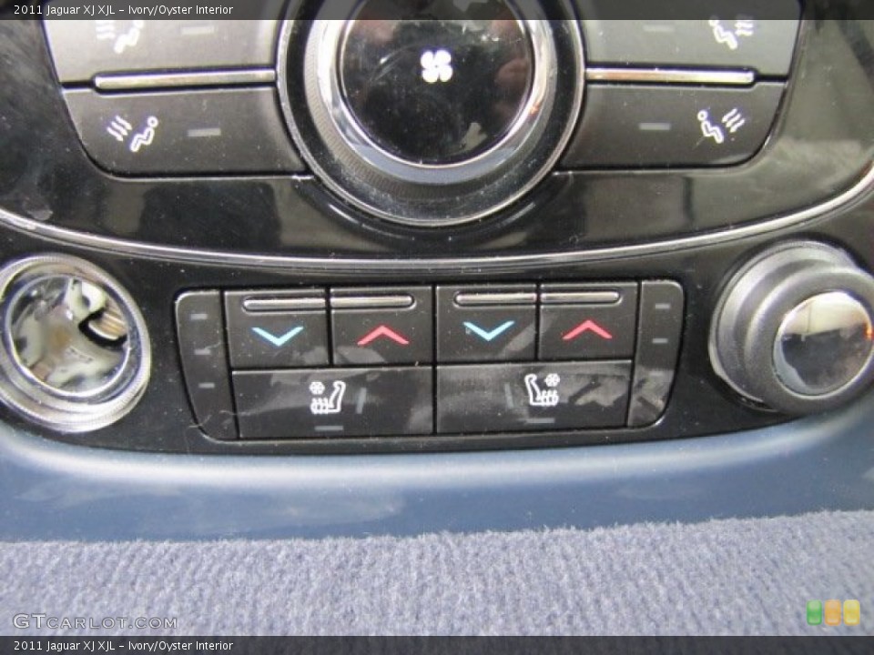 Ivory/Oyster Interior Controls for the 2011 Jaguar XJ XJL #74849207