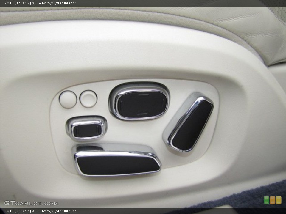 Ivory/Oyster Interior Controls for the 2011 Jaguar XJ XJL #74849222